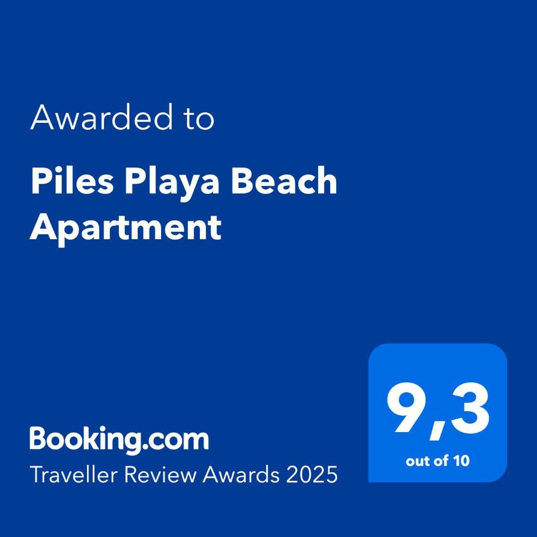 Piles Playa Beach Apartment Екстер'єр фото